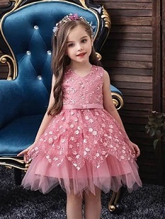 تصویر 2 از قیمت لباس مجلسی شیک بچگانه  + خرید باور نکردنی